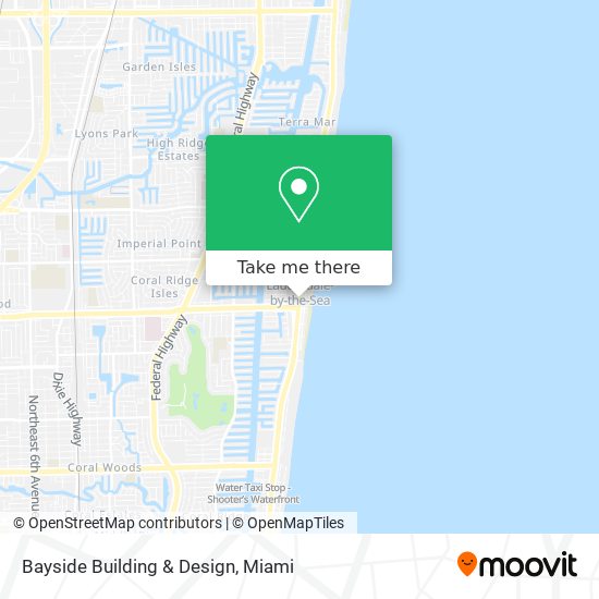Bayside Building & Design map