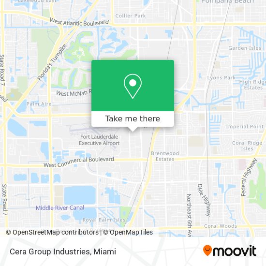 Mapa de Cera Group Industries