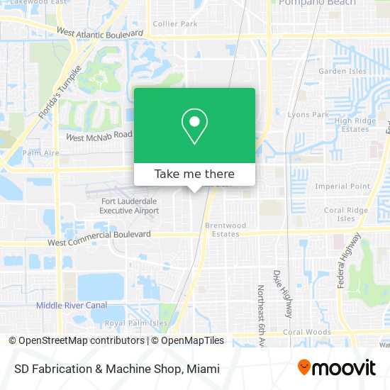 SD Fabrication & Machine Shop map