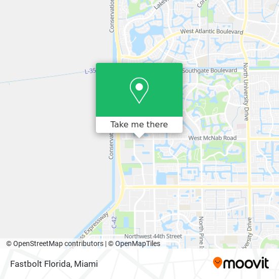 Fastbolt Florida map