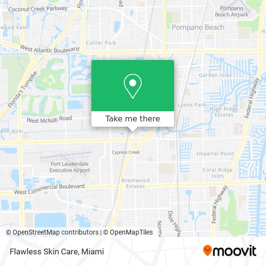 Flawless Skin Care map