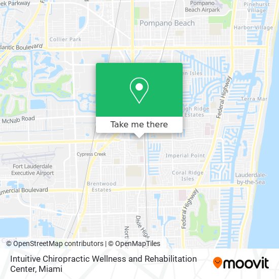 Intuitive Chiropractic Wellness and Rehabilitation Center map
