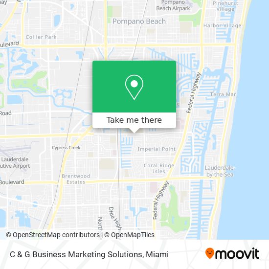 C & G Business Marketing Solutions map