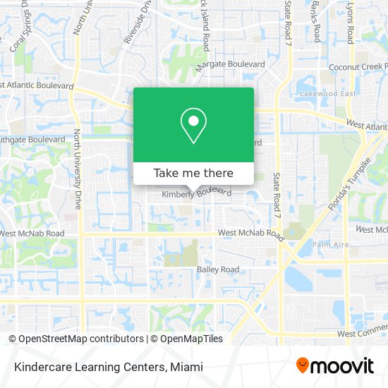 Mapa de Kindercare Learning Centers