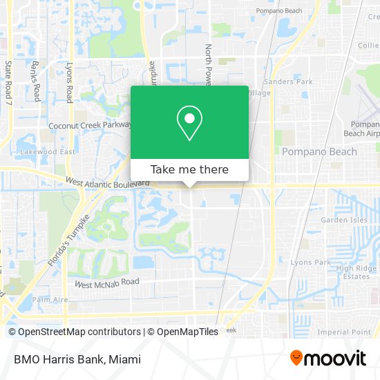 BMO Harris Bank map