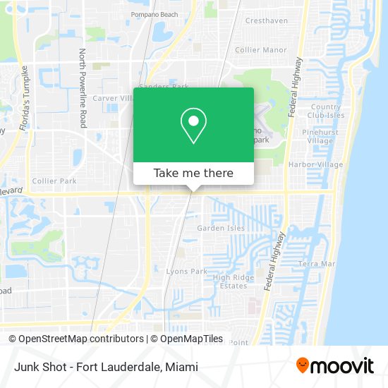 Mapa de Junk Shot - Fort Lauderdale