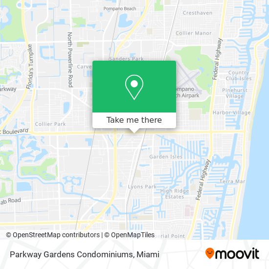 Parkway Gardens Condominiums map
