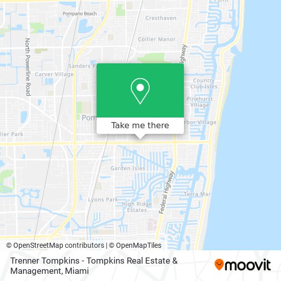 Trenner Tompkins - Tompkins Real Estate & Management map