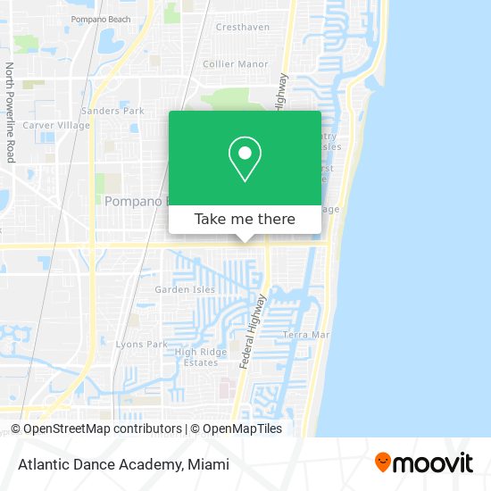 Atlantic Dance Academy map