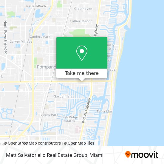 Matt Salvatoriello Real Estate Group map