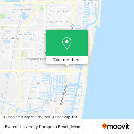 Everest University-Pompano Beach map