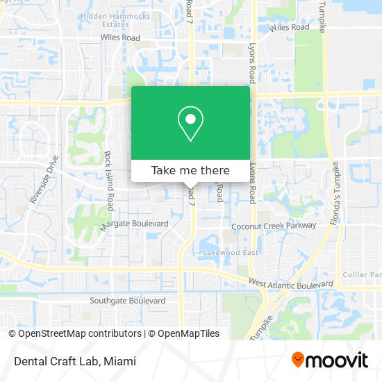Mapa de Dental Craft Lab