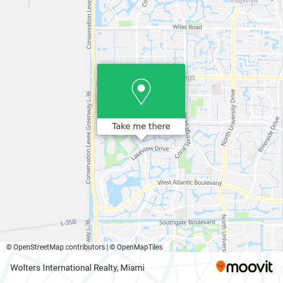 Wolters International Realty map