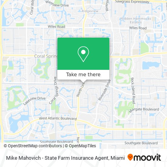 Mapa de Mike Mahovich - State Farm Insurance Agent