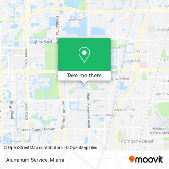 Aluminum Service map