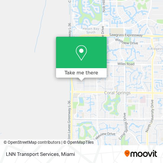 LNN Transport Services map