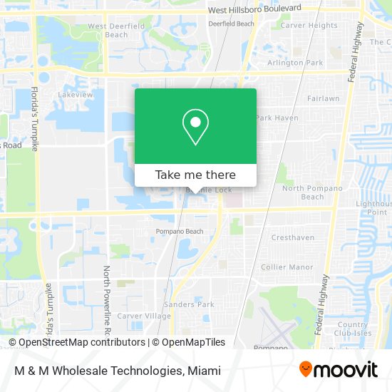 Mapa de M & M Wholesale Technologies