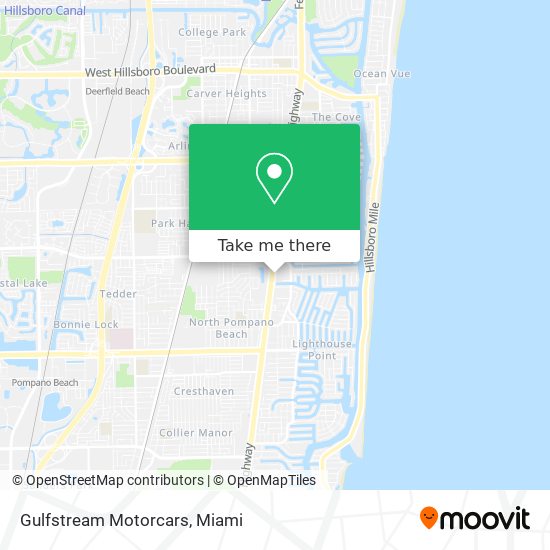 Gulfstream Motorcars map