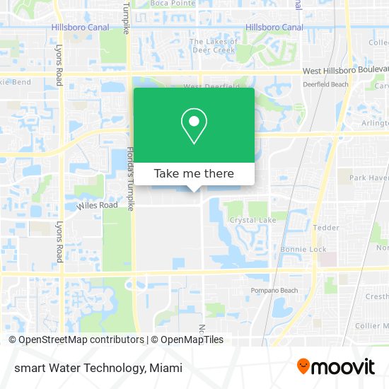 smart Water Technology map