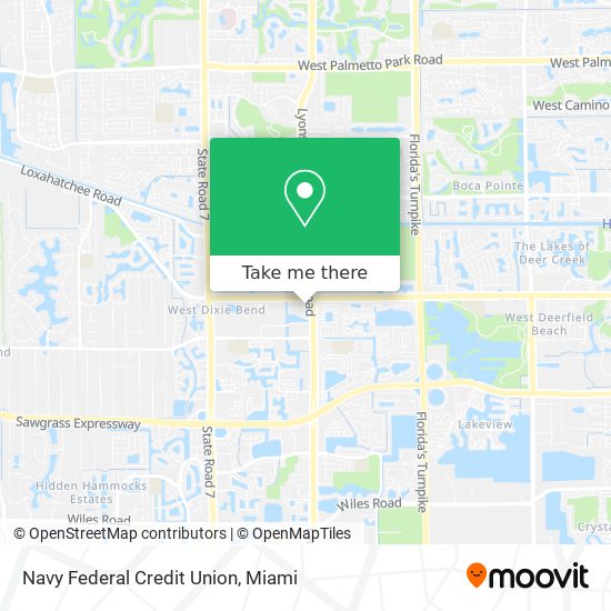 Navy Federal Credit Union map