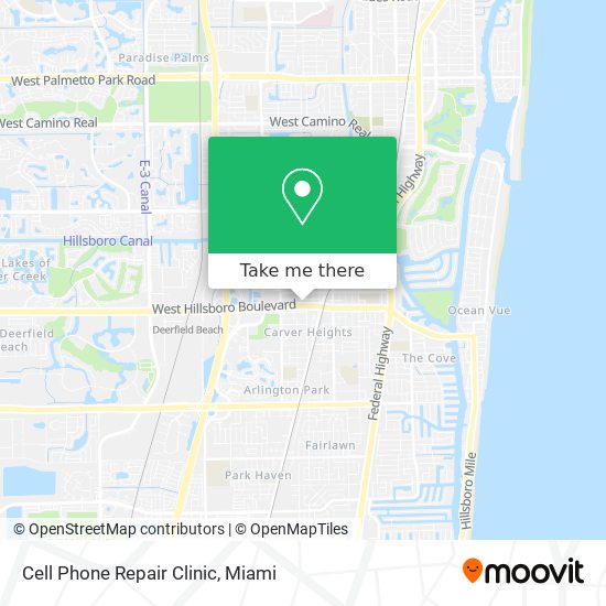 Cell Phone Repair Clinic map