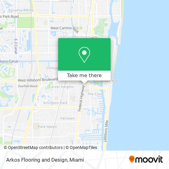 Arkos Flooring and Design map