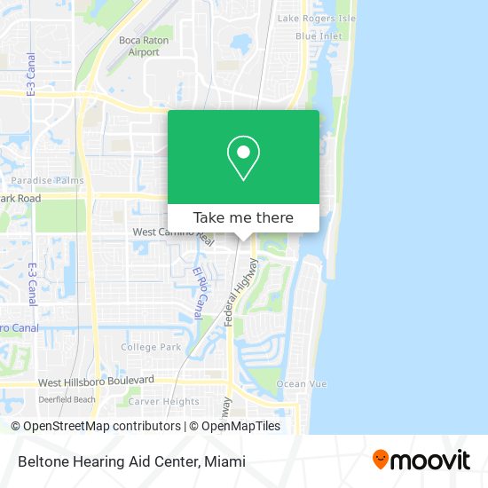 Beltone Hearing Aid Center map