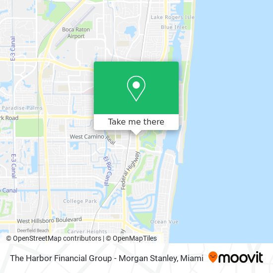 Mapa de The Harbor Financial Group - Morgan Stanley