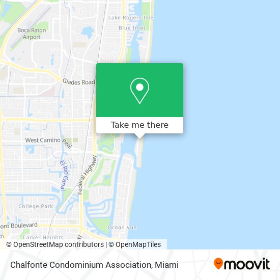 Chalfonte Condominium Association map