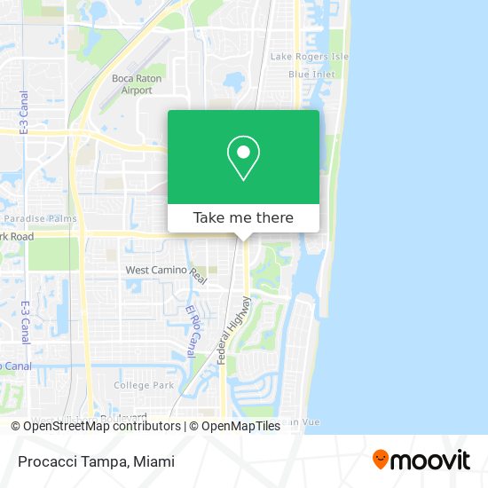 Procacci Tampa map