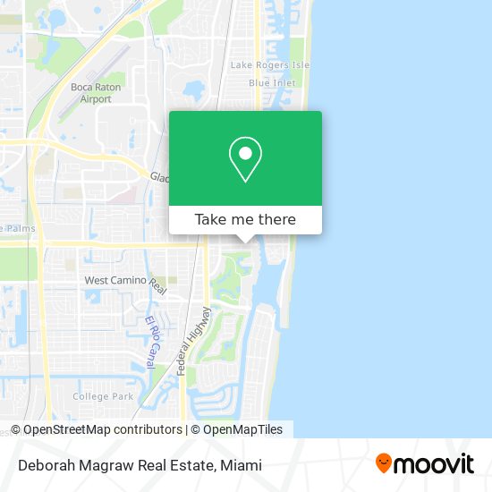 Deborah Magraw Real Estate map