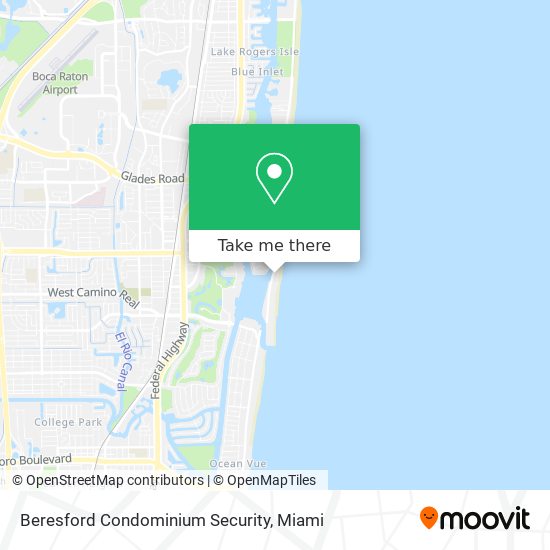 Mapa de Beresford Condominium Security