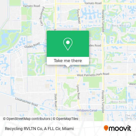 Recycling RVLTN Co, A FLL Cir map