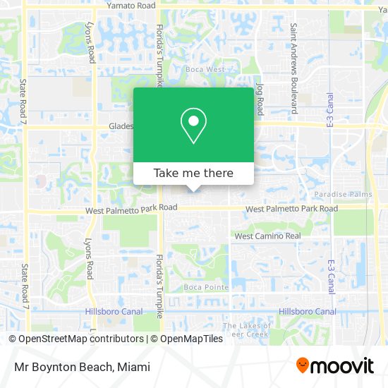 Mapa de Mr Boynton Beach