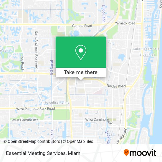 Essential Meeting Services map