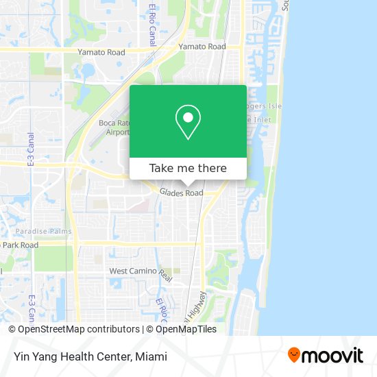 Yin Yang Health Center map