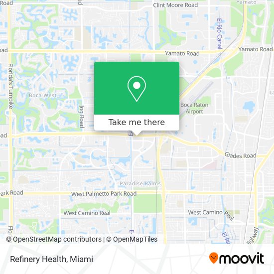 Mapa de Refinery Health