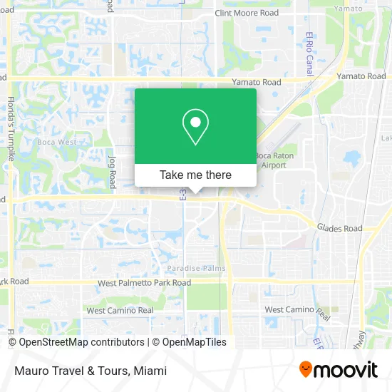 Mauro Travel & Tours map