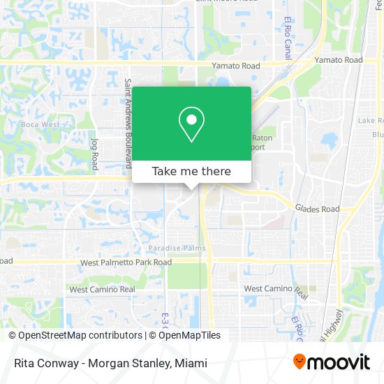 Rita Conway - Morgan Stanley map