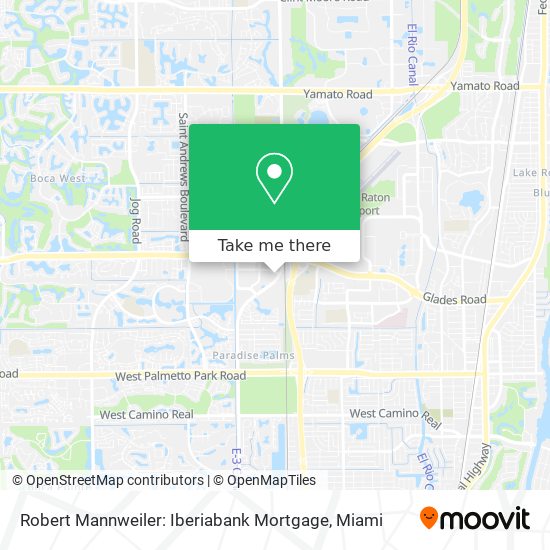 Mapa de Robert Mannweiler: Iberiabank Mortgage