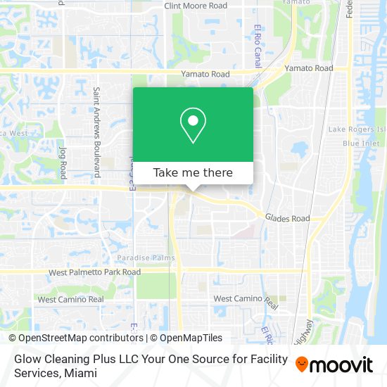 Glow Cleaning Plus LLC Your One Source for Facility Services map