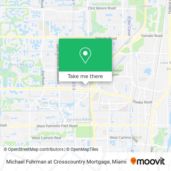 Michael Fuhrman at Crosscountry Mortgage map