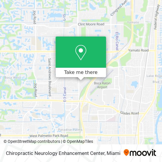 Chiropractic Neurology Enhancement Center map