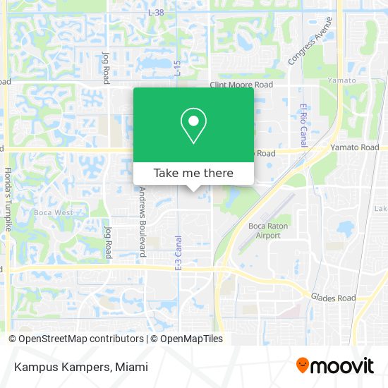 Kampus Kampers map