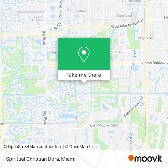 Mapa de Spiritual Christian Dora