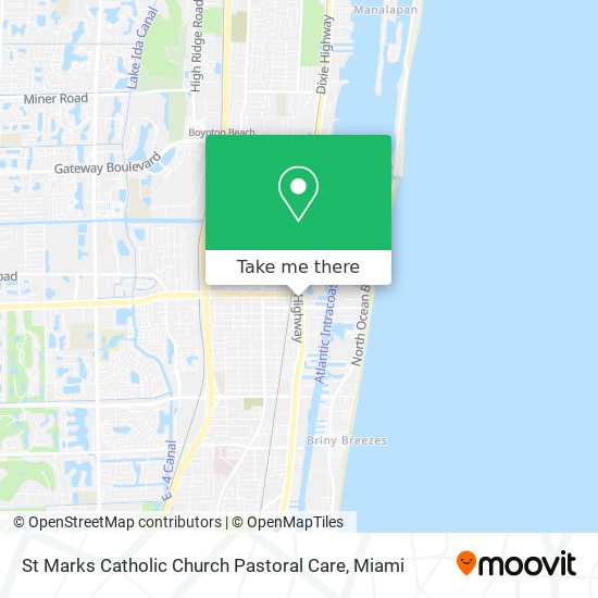 Mapa de St Marks Catholic Church Pastoral Care