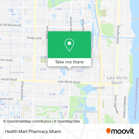 Health Mart Pharmacy map