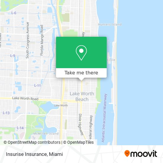 Insurise Insurance map