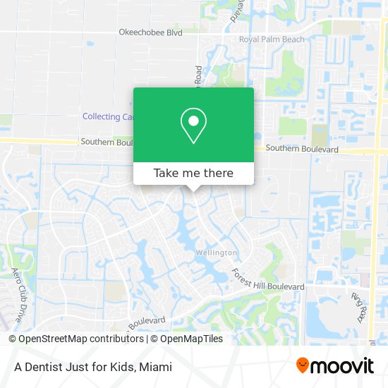 A Dentist Just for Kids map