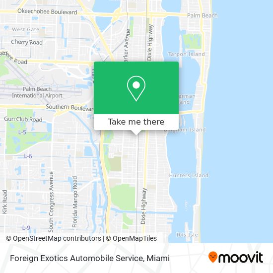 Mapa de Foreign Exotics Automobile Service